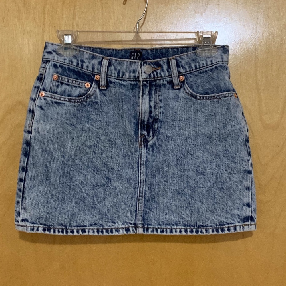 Gap Jean Mini Skirt